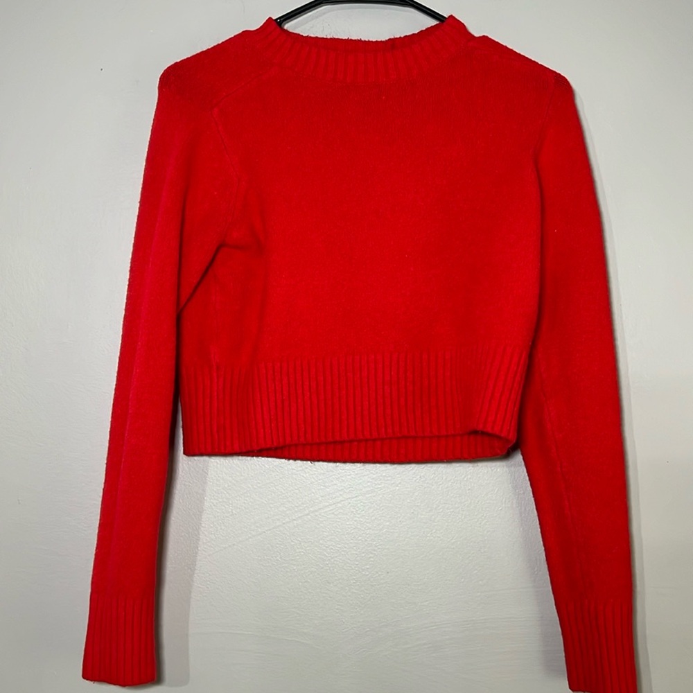 Universal Thread Cropped Red Sweater